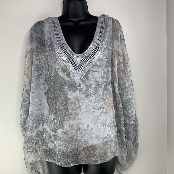 Le Marais Paris silk top - Picture 4 of 12